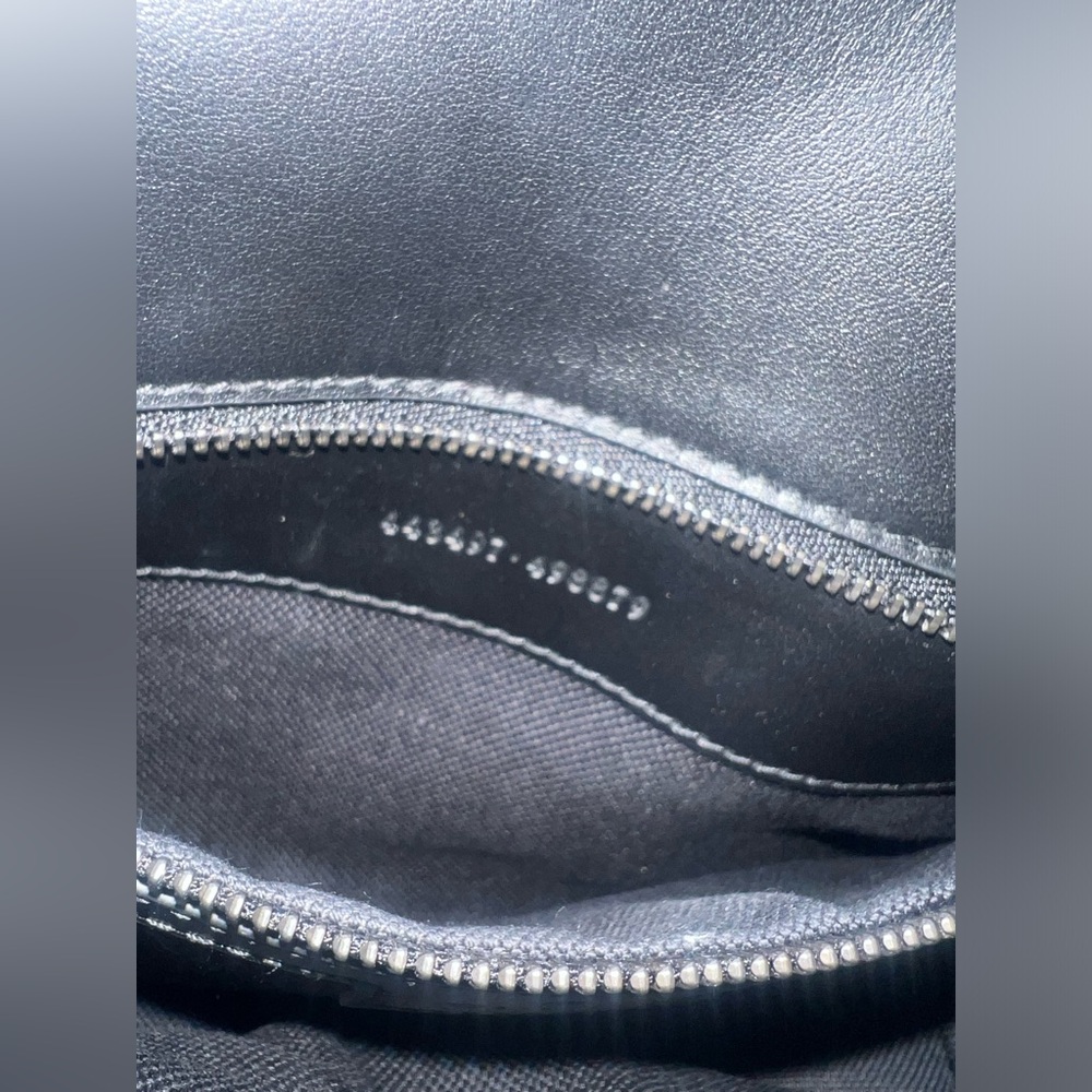 GG Marmont small shoulder bag black on black excellent condition - Picture 11 of 13